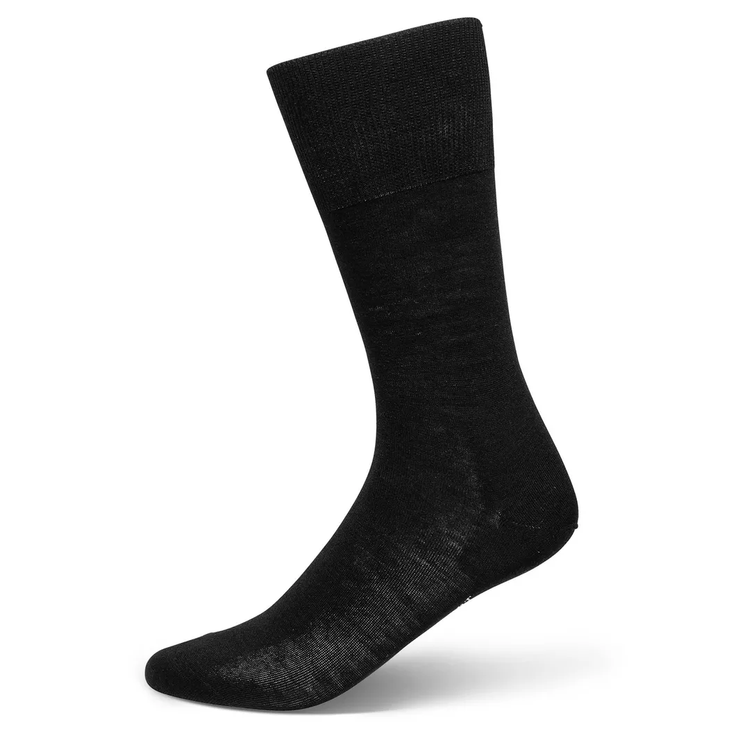 Falke - Chaussettes hauteur mollet, Airport, 45-46, Black