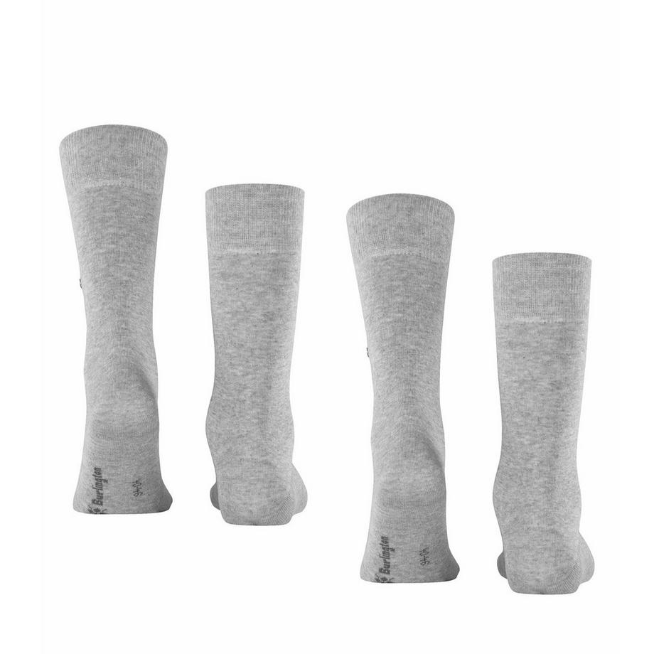 Burlington Everyday Duopack Wadenlange Socken  