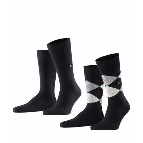 Burlington Everyday Lot de 2 paires de chaussettes hauteur mollet  