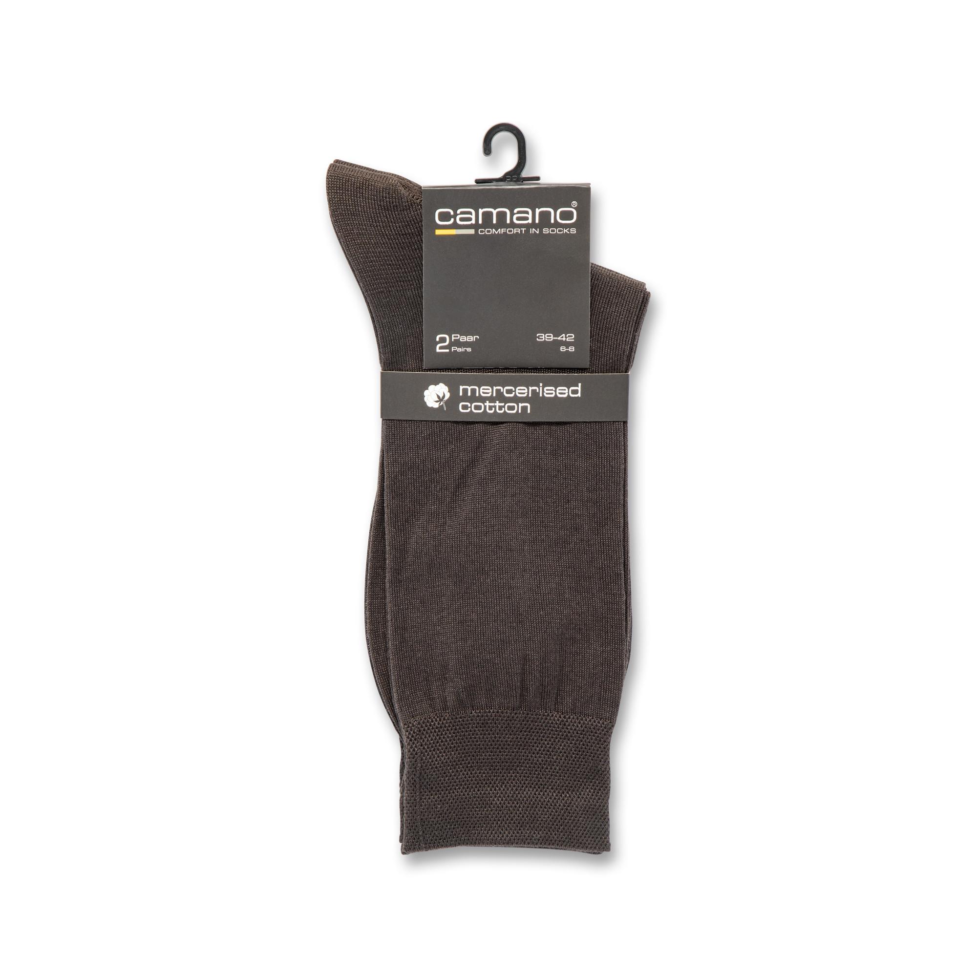 camano Business Socks merc. Duopack, wadenlange Socken 