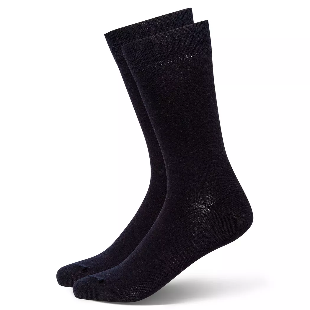 Manor Man - Duopack, wadenlange Socken, für Herren, Marine, Größe 39-42 5