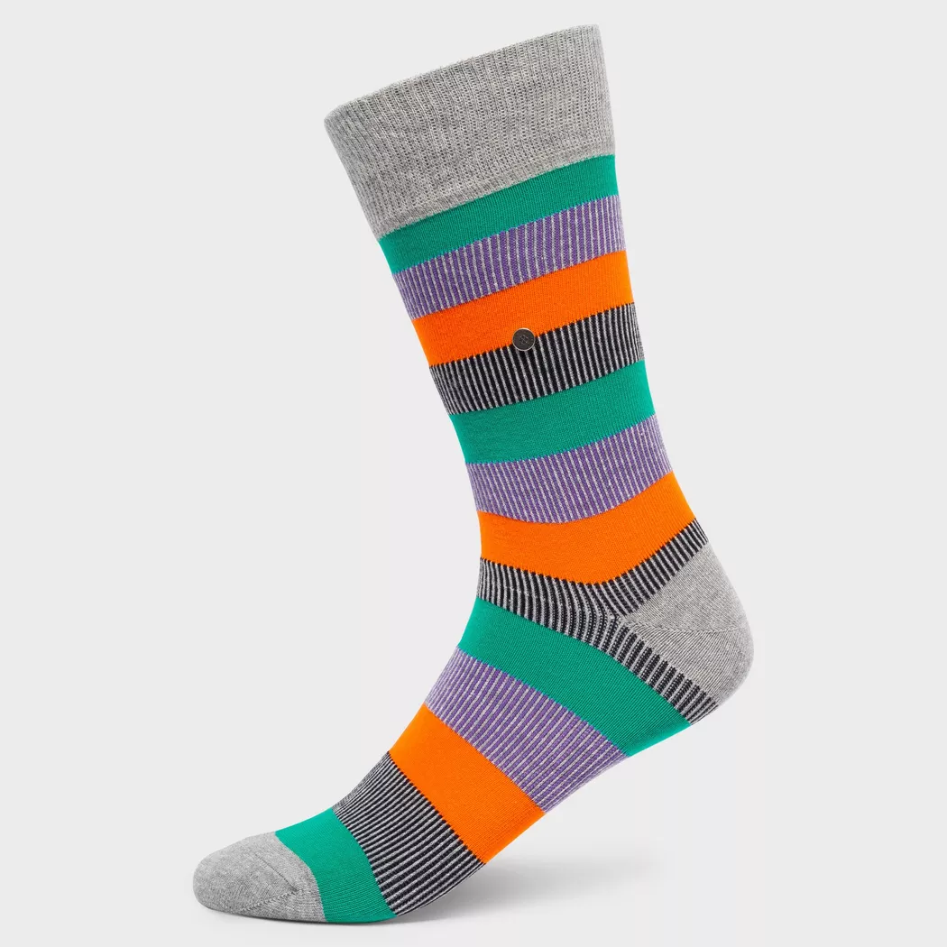 Burlington - Wadenlange Socken, für Herren, Hellgrau, Größe W40/L46 2