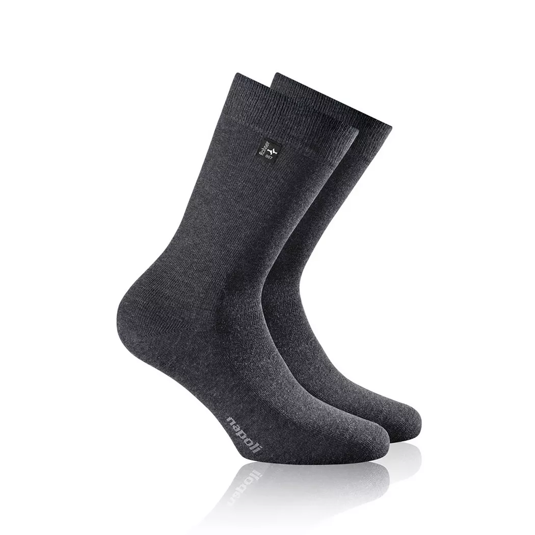 Rohner - Wadenlange Socken, für Herren, Anthrazit, Größe 43-46