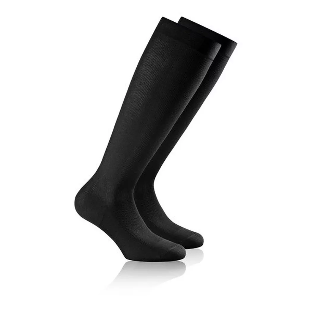 Rohner - Wadenlange Socken, für Herren, Black, Größe 42-44