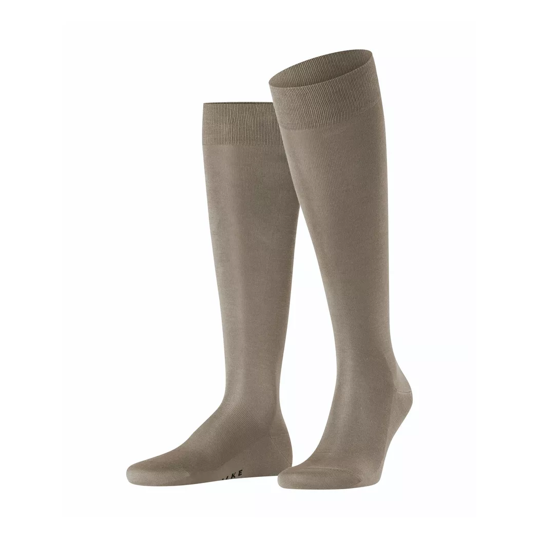 Falke - Knielange Socken, für Herren, Metallgrau, Größe 45-46