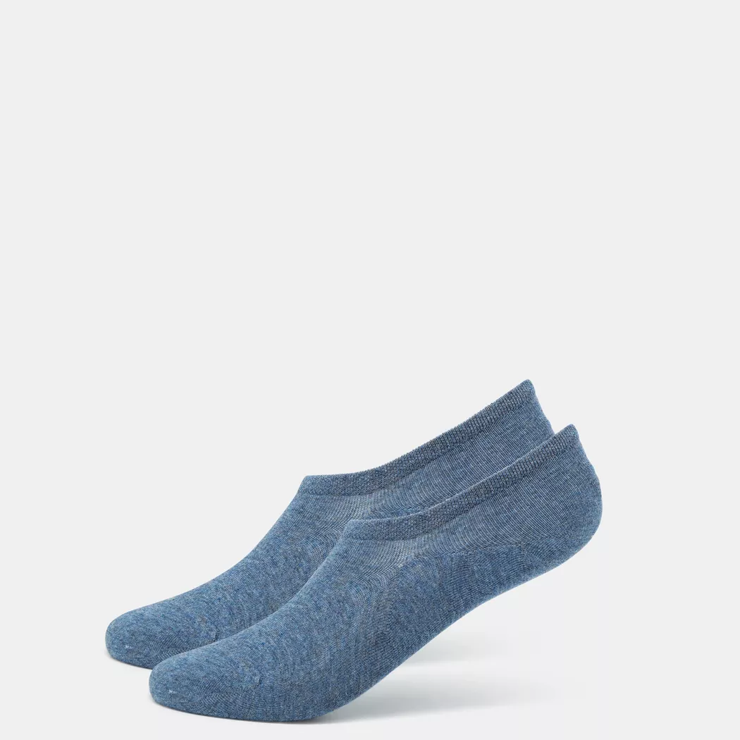 Tommy Hilfiger - Duopack, Füsslinge, für Herren, Blau Denim, Größe 39-42