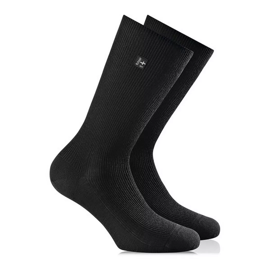 Rohner - Wadenlange Socken, für Herren, Black, Größe 43-44 2