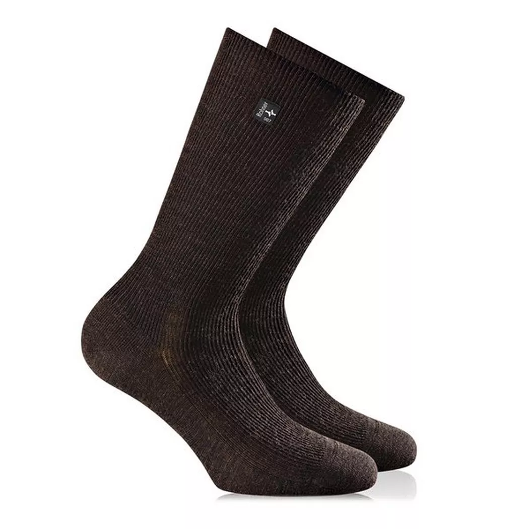 Rohner - Wadenlange Socken, für Herren, Braun, Größe 45-46