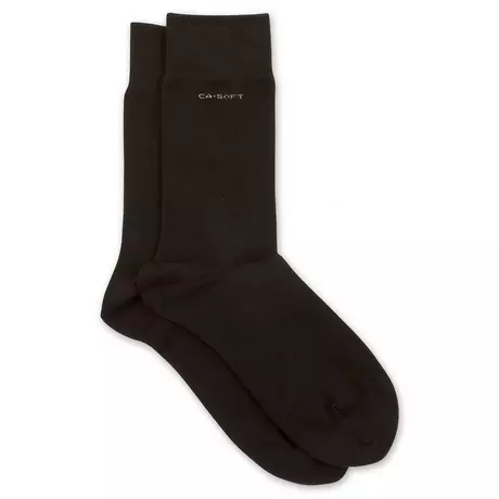 camano Duopack, wadenlange Socken Ca-Soft Socks Black