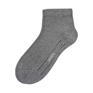 camano Triopack, knöchellange Socken Ca-Soft Quarter Grau