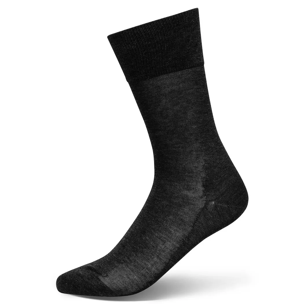 Falke - Wadenlange Socken, für Herren, Anthrazit, Größe 39-40