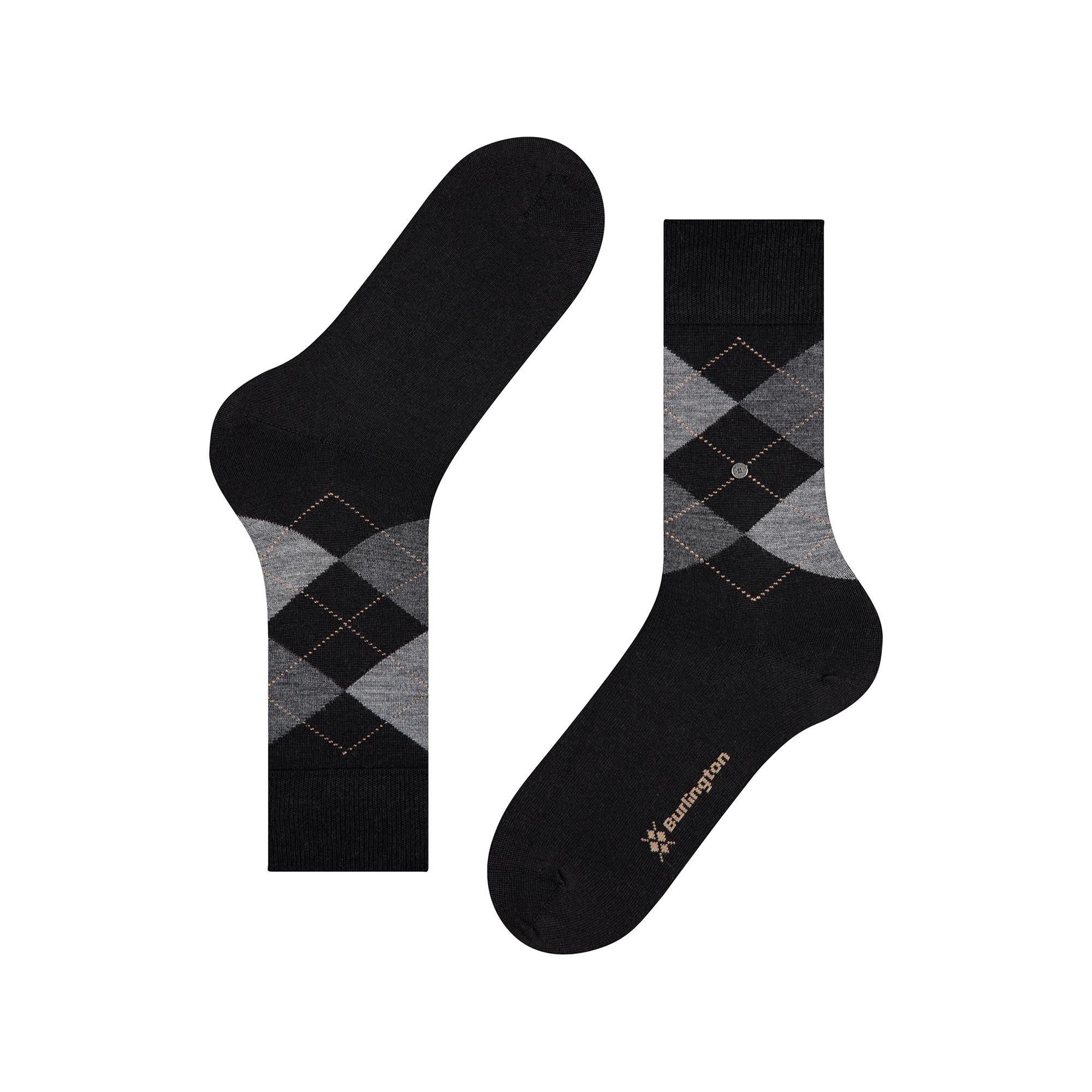 Burlington Edingburgh Chaussettes hauteur mollet 