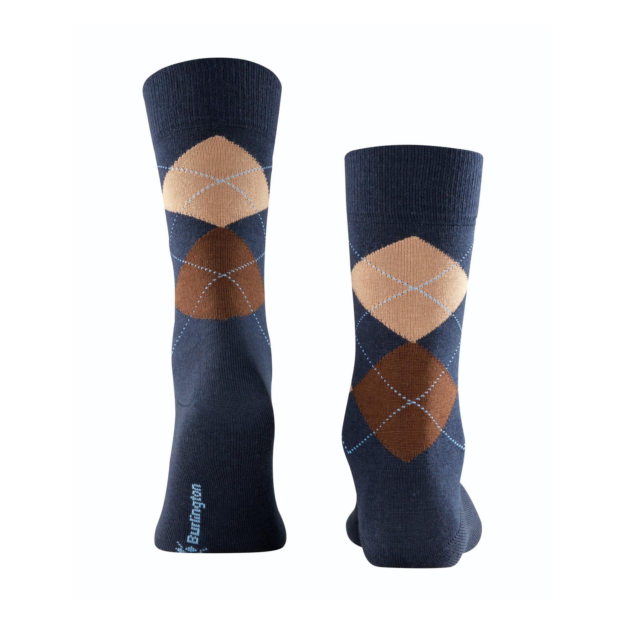 Burlington Edingburgh Wadenlange Socken 