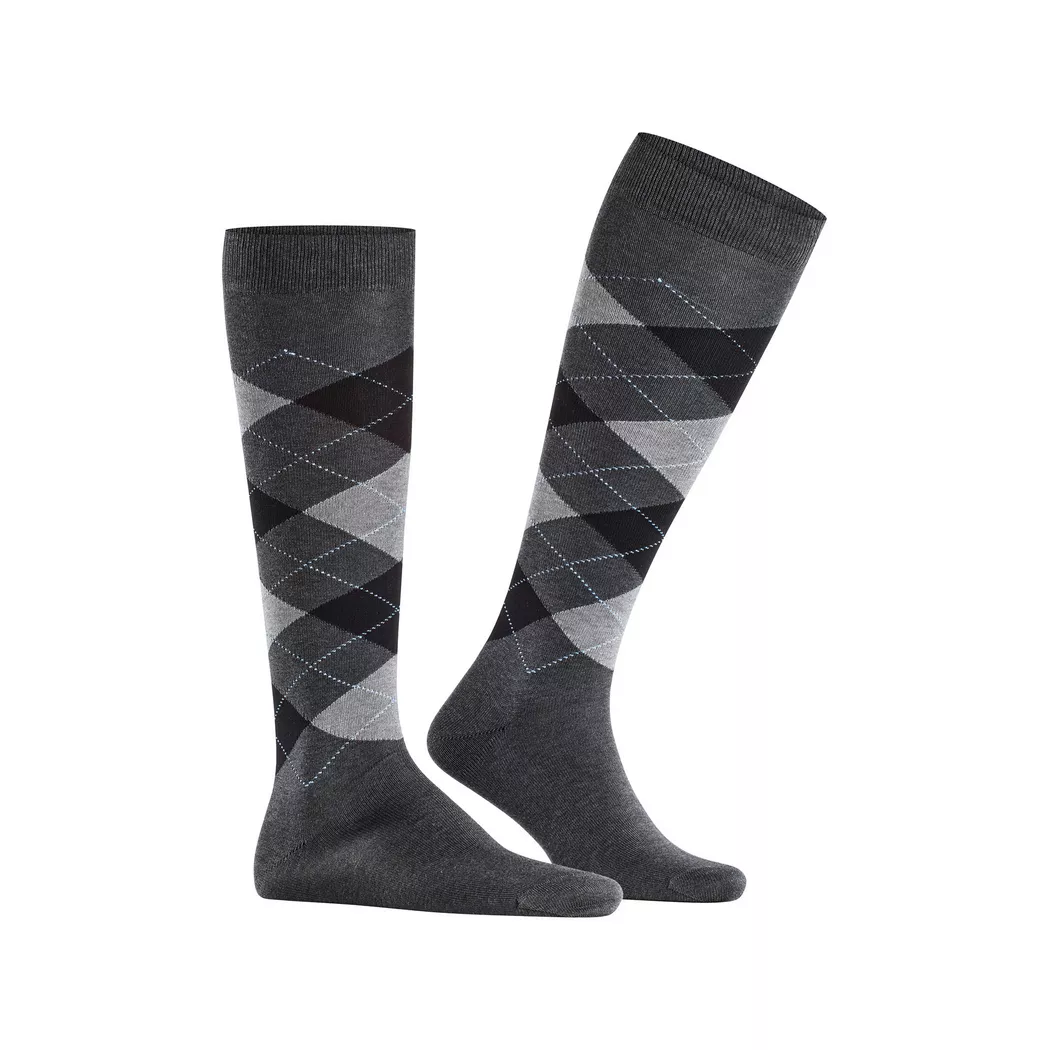 Burlington - Wadenlange Socken, für Herren, Anthrazit, Größe W40/L46