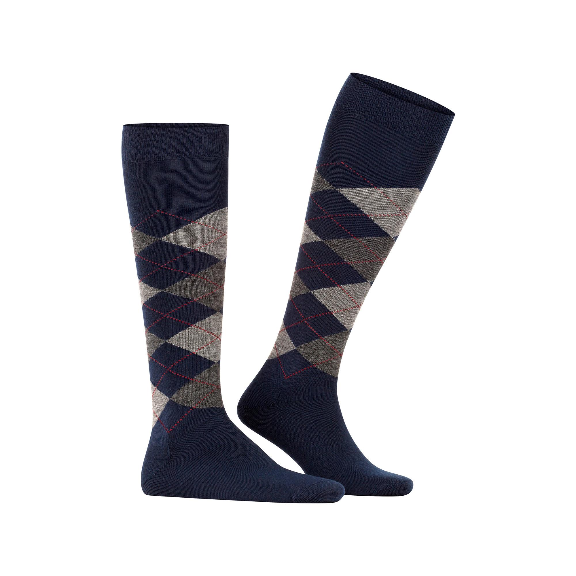 Burlington Edingburgh Knielange Socken 