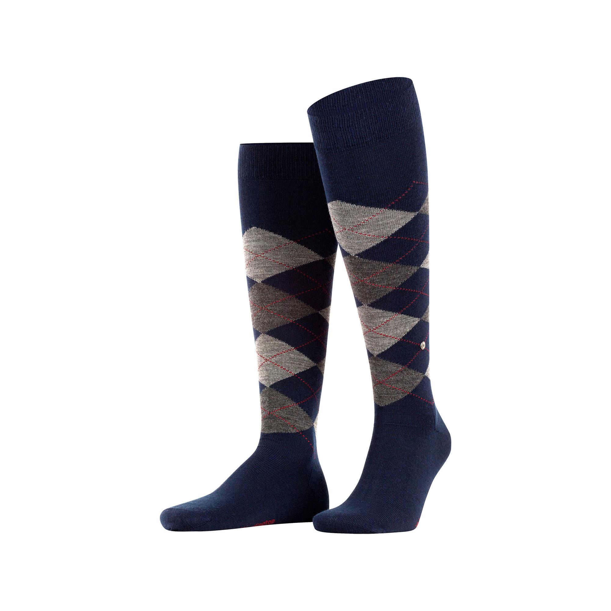 Burlington Edingburgh Chaussettes hauteur genou  