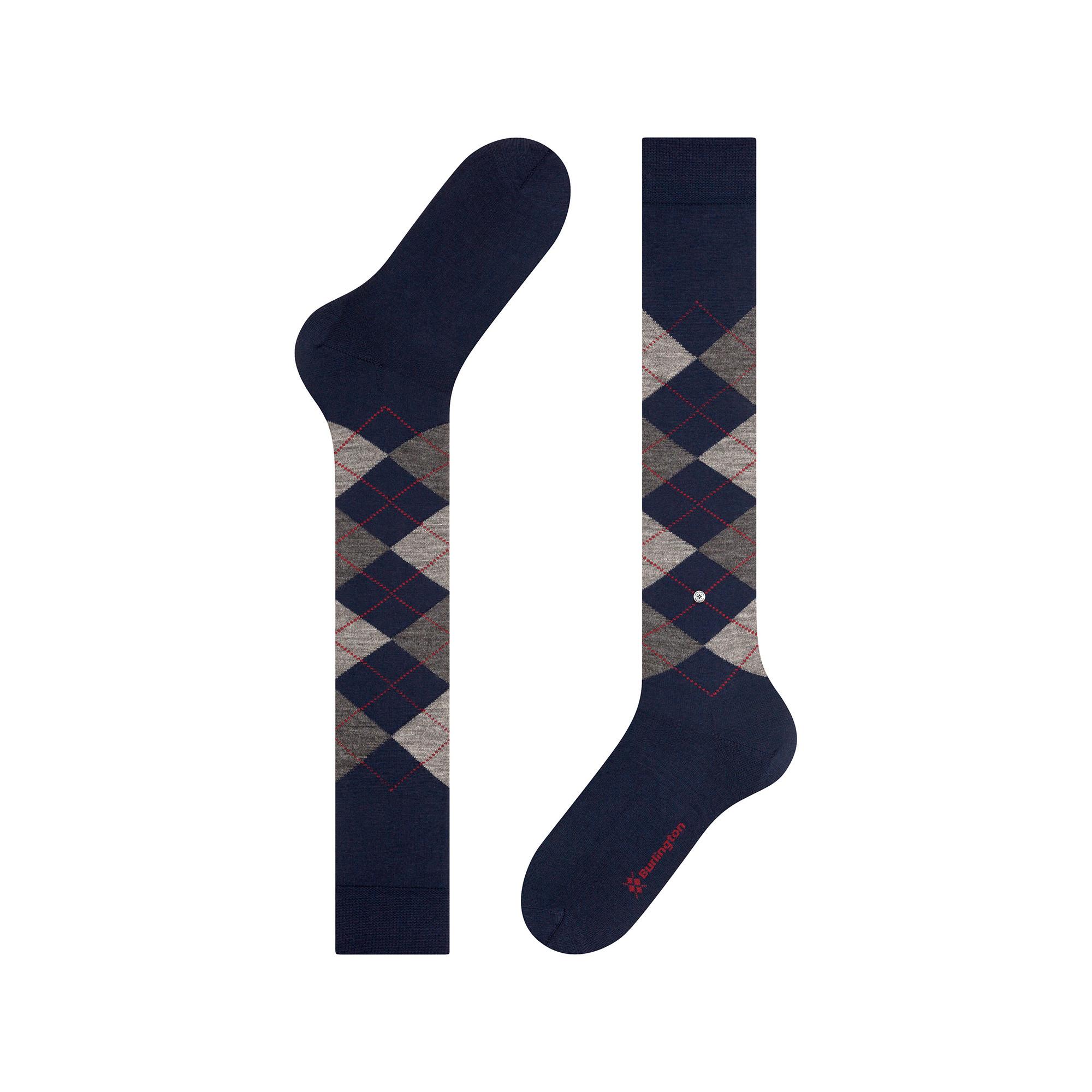 Burlington Edingburgh Knielange Socken  