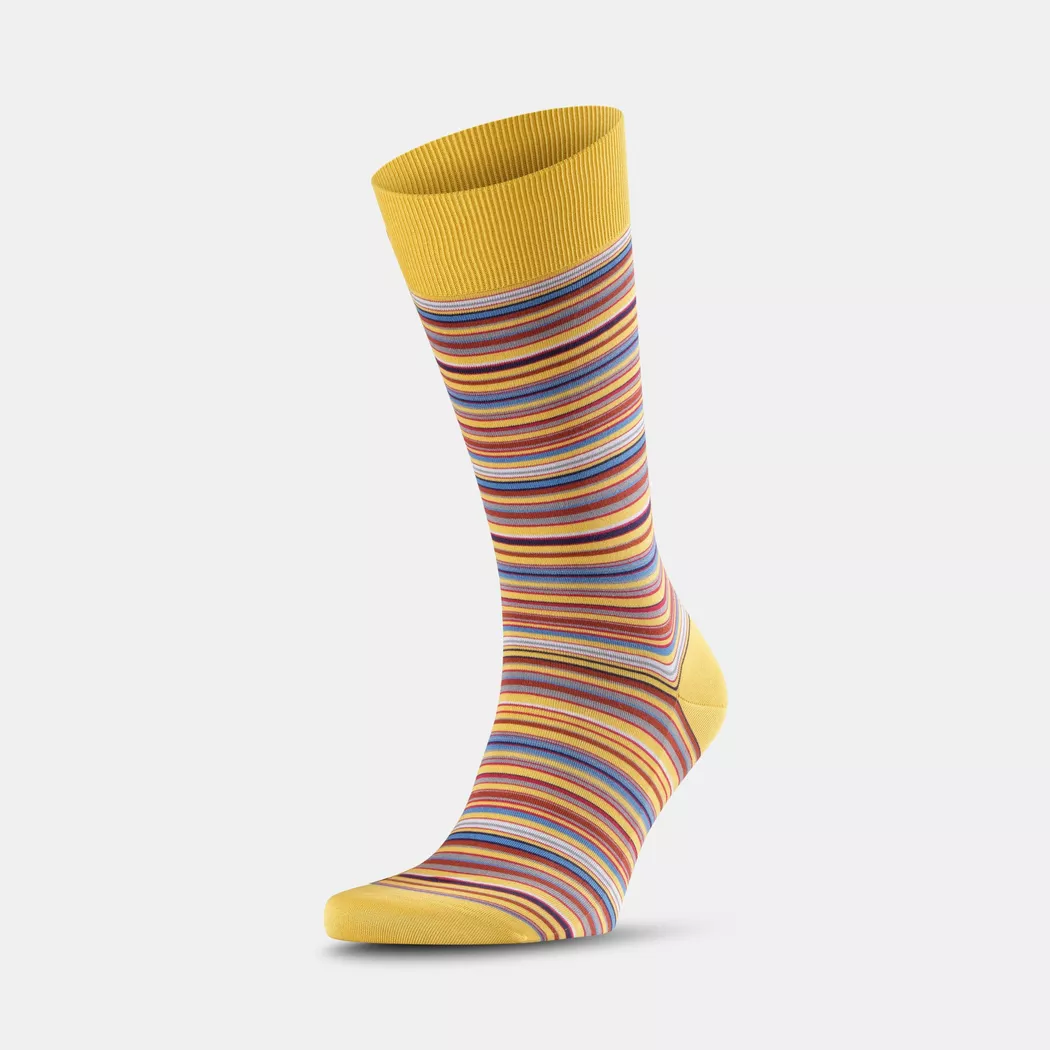 Falke - Wadenlange Socken, für Herren, Gelb Orangé, Größe 43-44