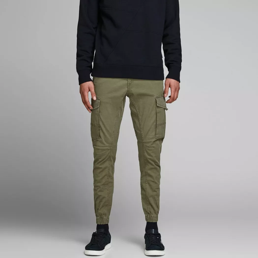 Jack & Jones Pantalon Paul Flake Akm 542 Olive Night 36 Homme
