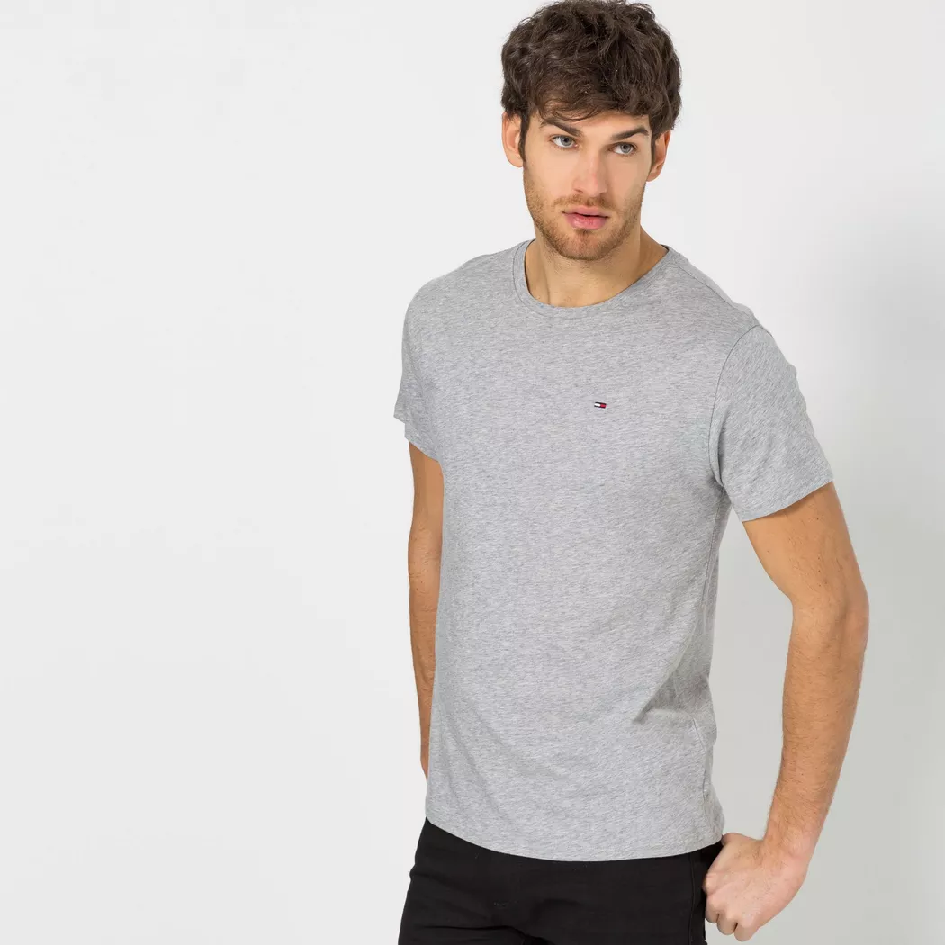 Tommy Jeans - T-shirt - Taille L Gris homme 2