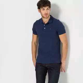 TOMMY JEANS Polo, Modern Fit, manica corta  Navy