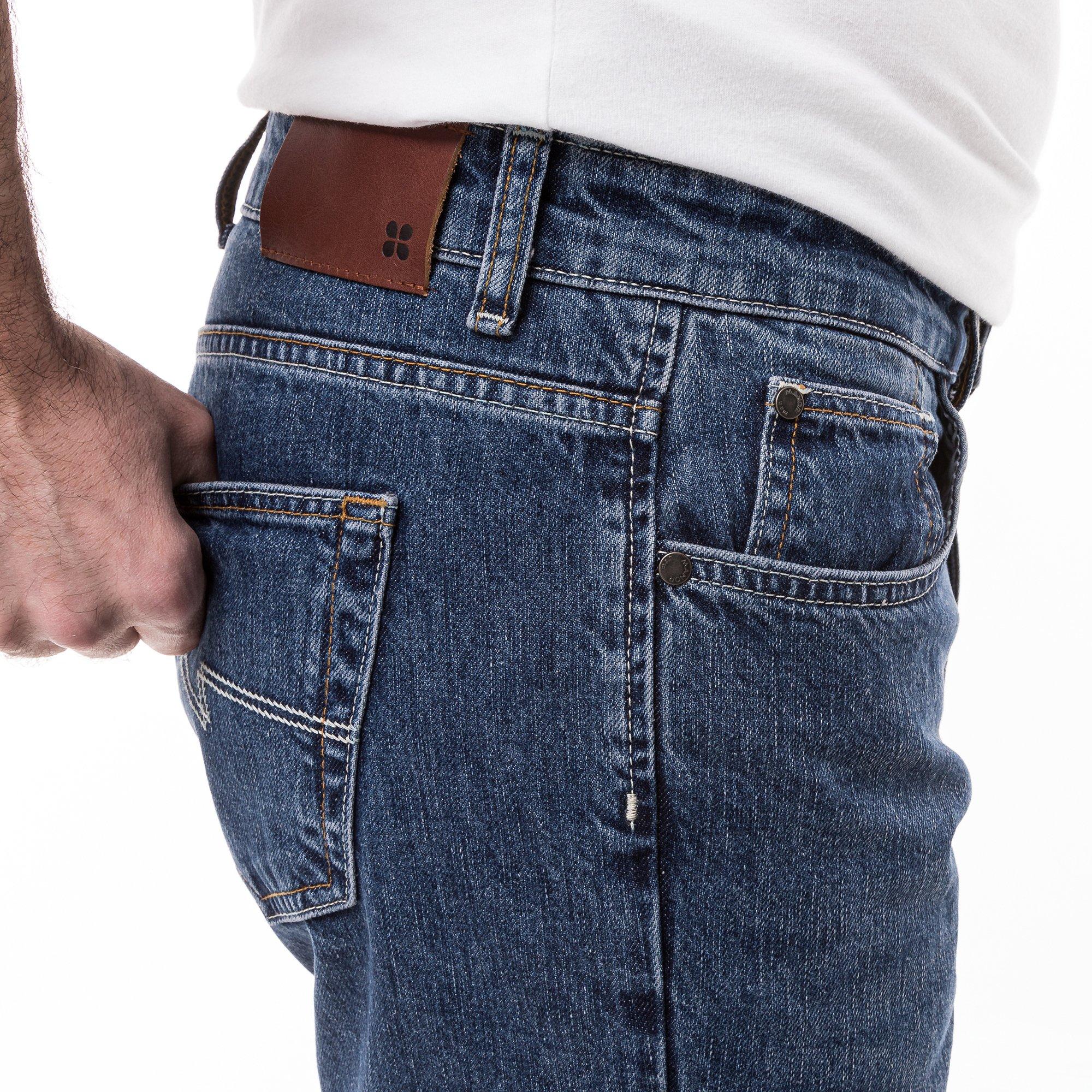 Manor Man Comfort Stretch Regular Fit Jeans  