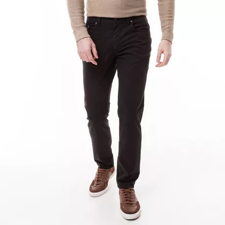 Manor Man Five-Pocket, Comfort Stretch Comfort Stretch Black