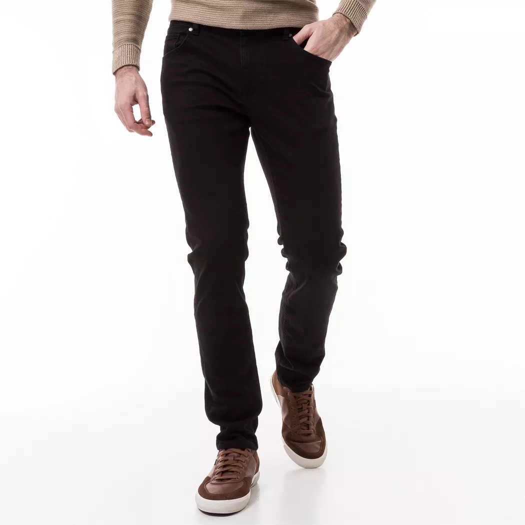 Manor Man - Jeans, Slim Fit, für Herren, Black, Größe W30/L32