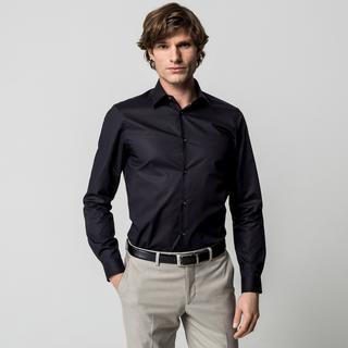 Manor Man Body Fit Langarmhemd  