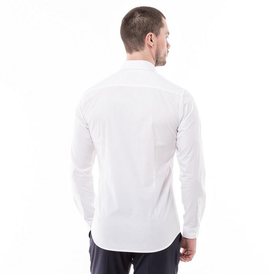 Manor Man Langarm Body Fit Hemd  