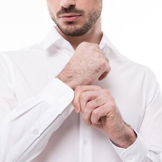 Manor Man Body Fit Langarmhemd  