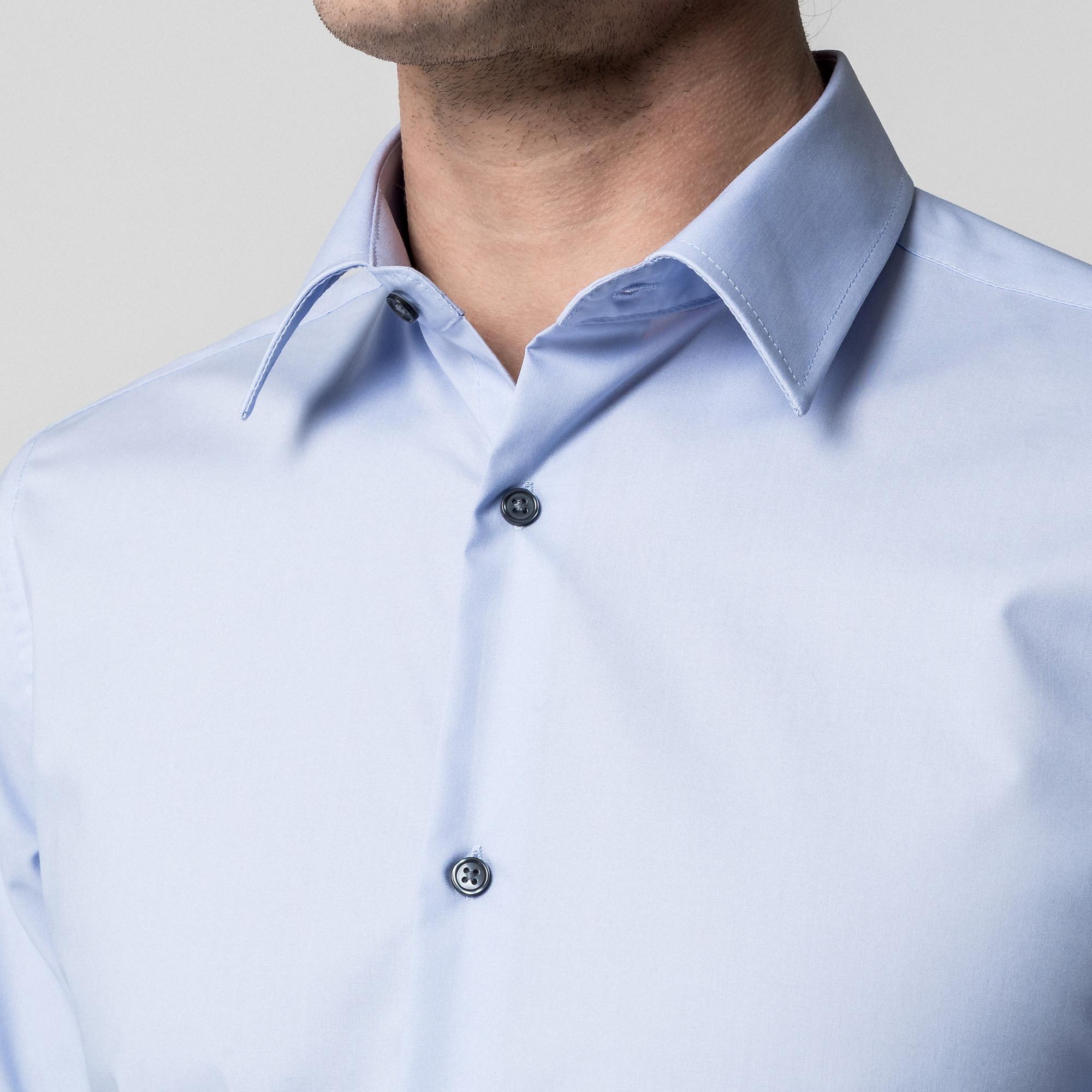 Manor Man Body Fit Langarmhemd  