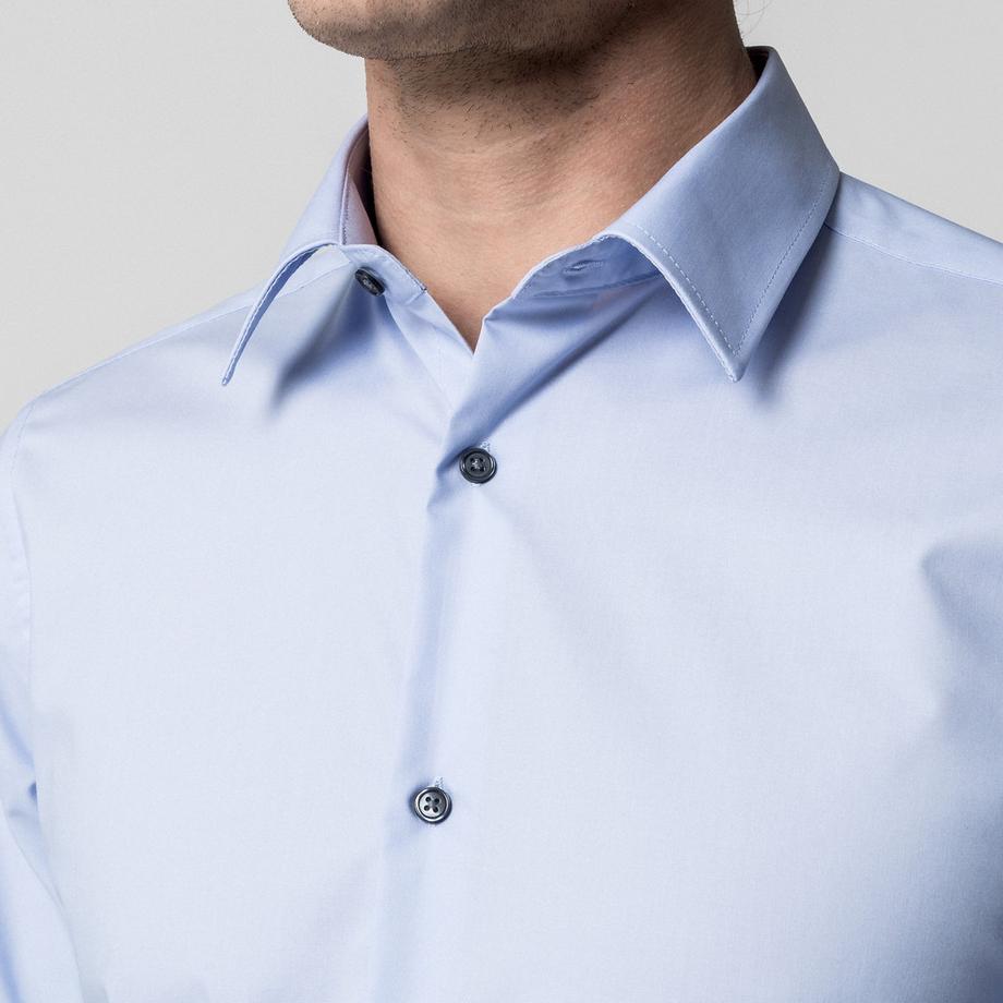 Manor Man Langarm Body Fit Hemd  