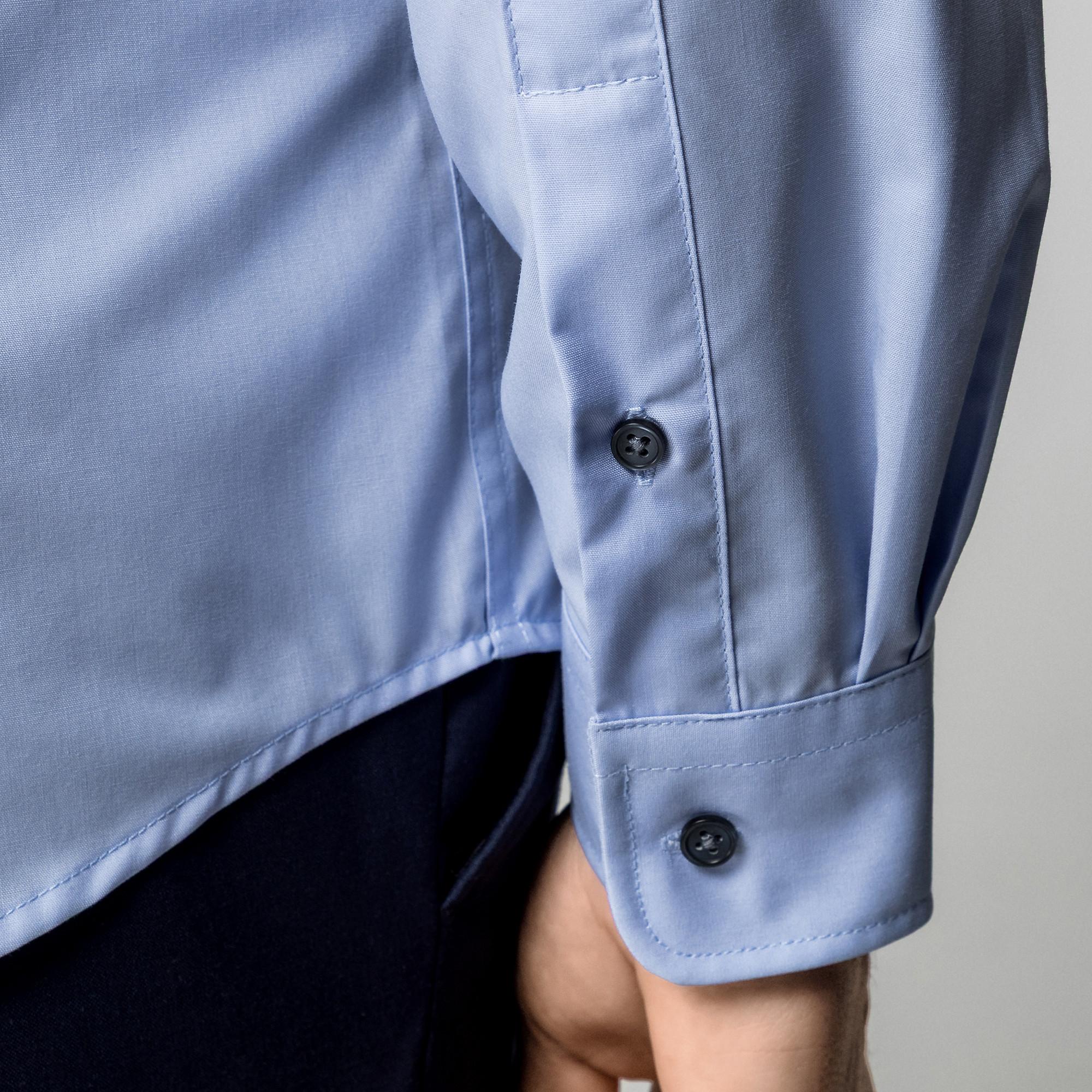 Manor Man Body Fit Langarmhemd  