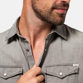 JACK & JONES Camicia di jeans a maniche lunghe  