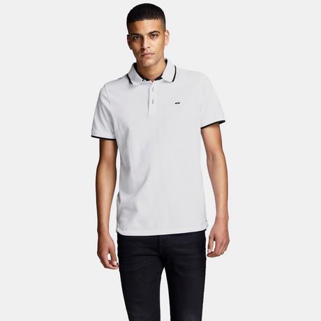 JACK & JONES Eron Knit Crew Neck Body Fit Kurzarm Poloshirt  