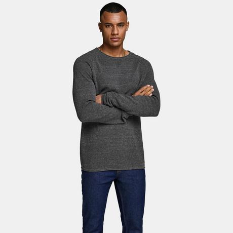 JACK & JONES Pullover Slim Fit Langarm  