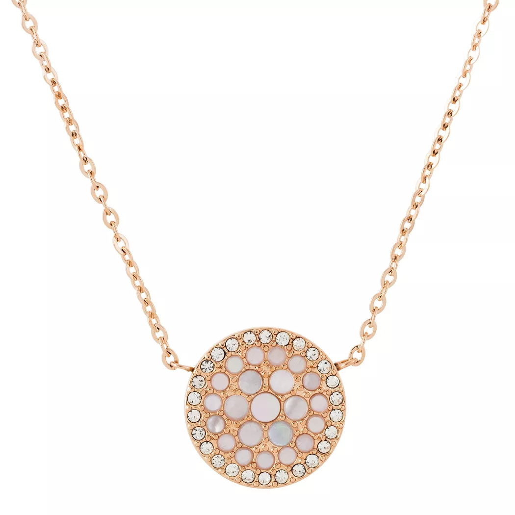 Fossil - Halskette, Vintage Glitz, 47cm, Roségold