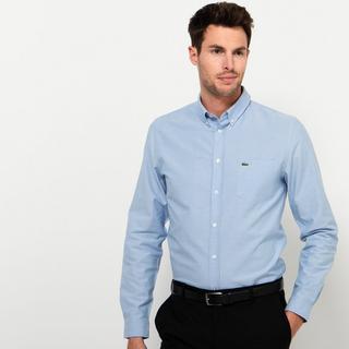 LACOSTE  Chemise, Classic Fit, manches longues 