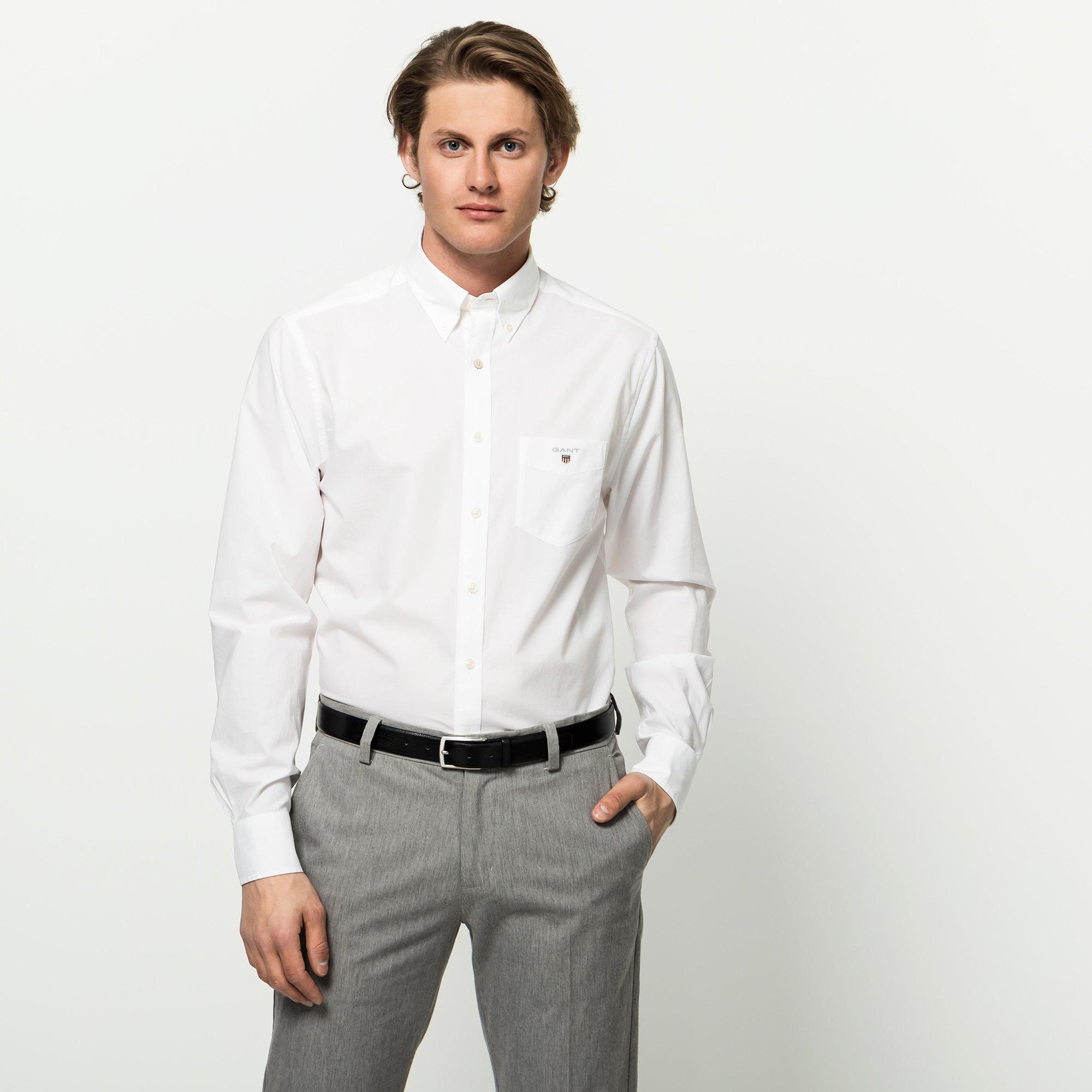 GANT  Chemise, Classic Fit, manches longues 