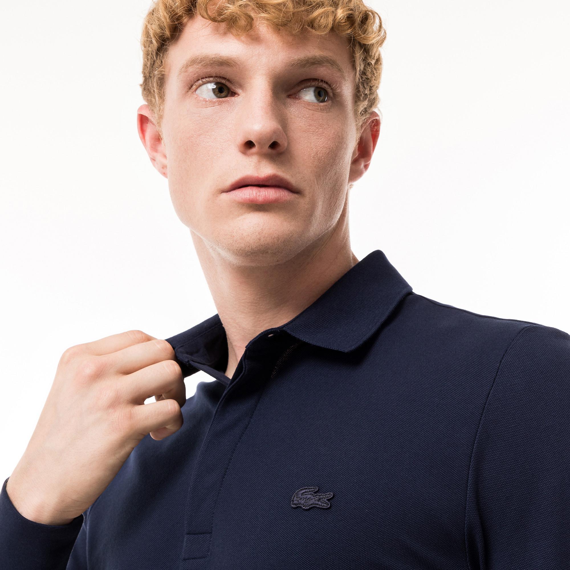 LACOSTE Langarm Poloshirt Regular Fit  