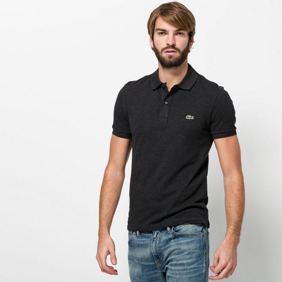 LACOSTE Polo Pique Slim Fit Manches Courtes  