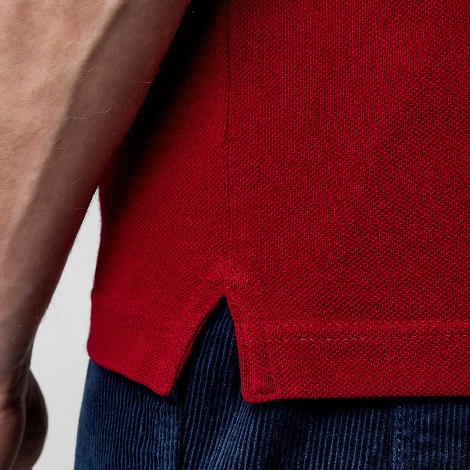 LACOSTE Polo Pique Slim Fit Manches Courtes  