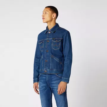 Veste en jean courte