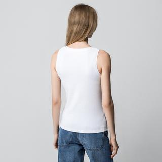 Manor Woman Rundhals ärmelloses Top  