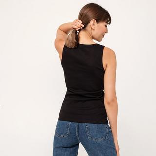 Manor Woman Top girocollo senza maniche  