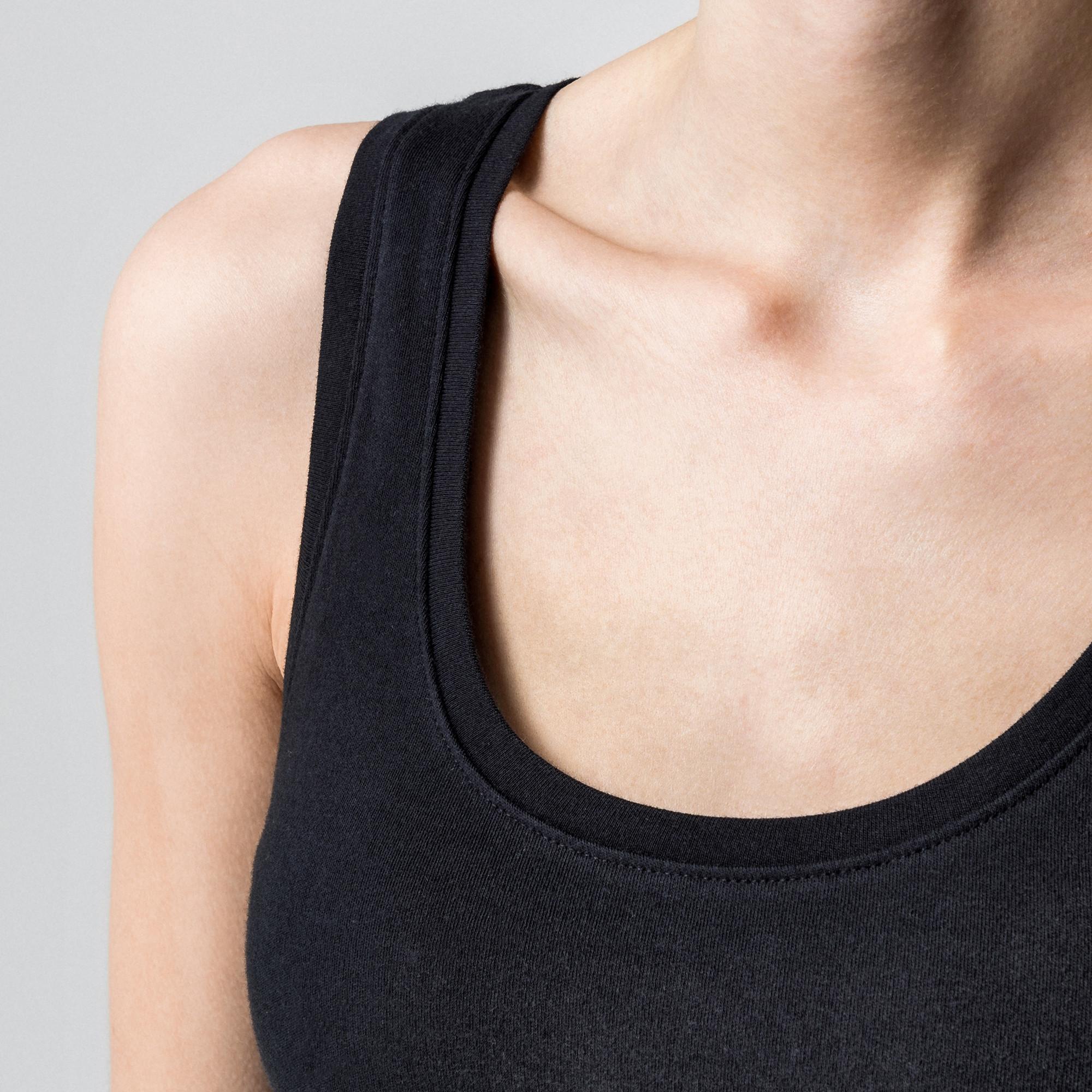 Manor Woman Top girocollo senza maniche  