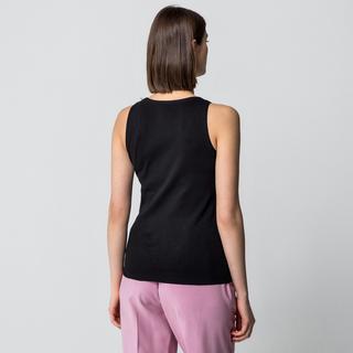 Manor Woman  Top, col rond, sans manches 