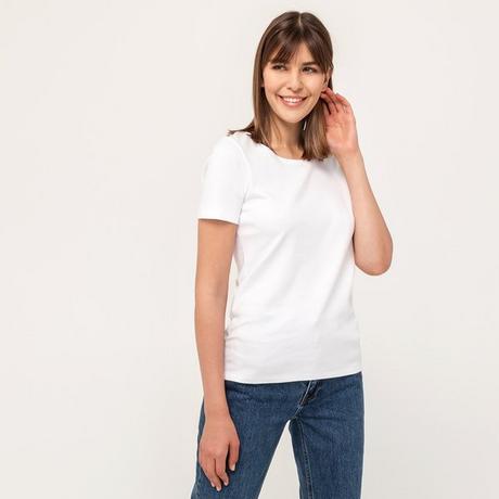 Manor Woman Kurzarm Rundhals Top  
