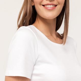 Manor Woman Kurzarm Rundhals Top  